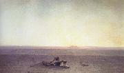 Gustave Guillaumet The Sahara oil